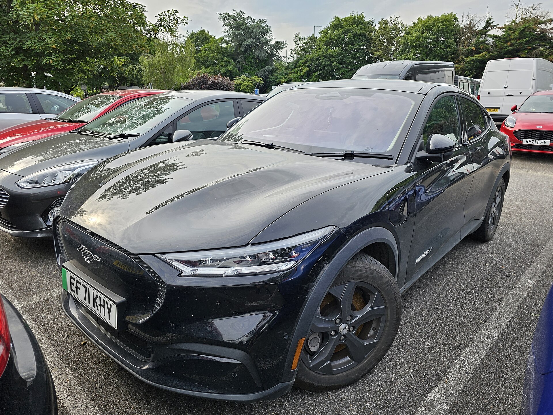 Shadow Black Ford Mustang Mach-E CX727 ElectricSUV.